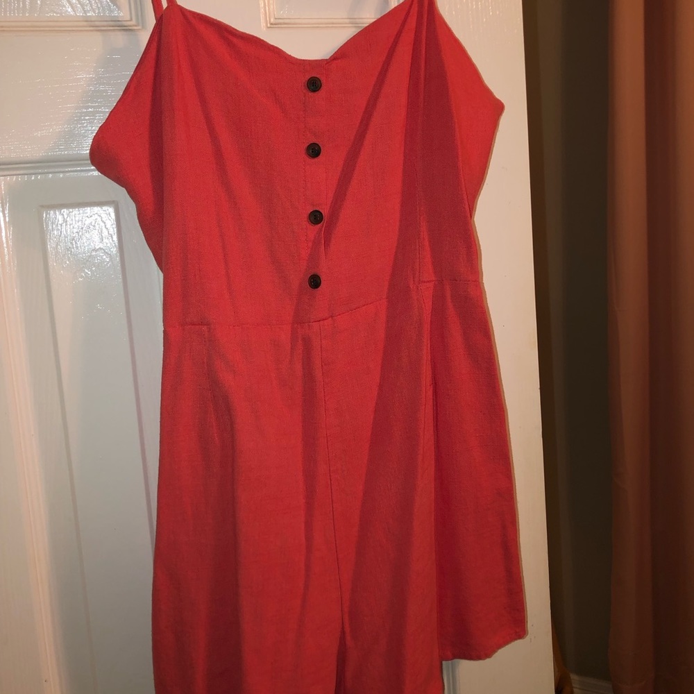 A Coral Romper